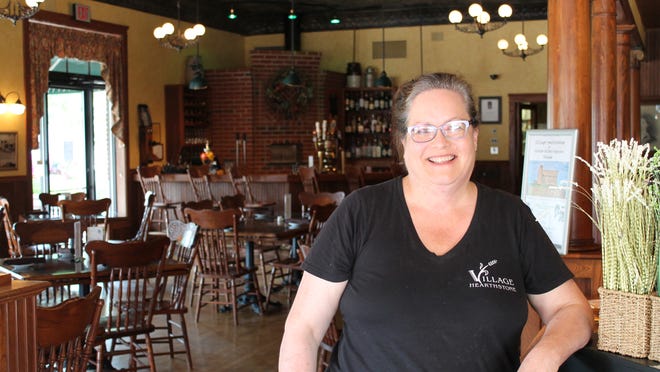 
Tracy Berge-Darling, chef and general manager of the Village Hearthstone in Hilbert, grew up on a farm where she learned to cook with what was available. It’s a philosophy she follows when setting the restaurant’s menu, which frequently changes. 
