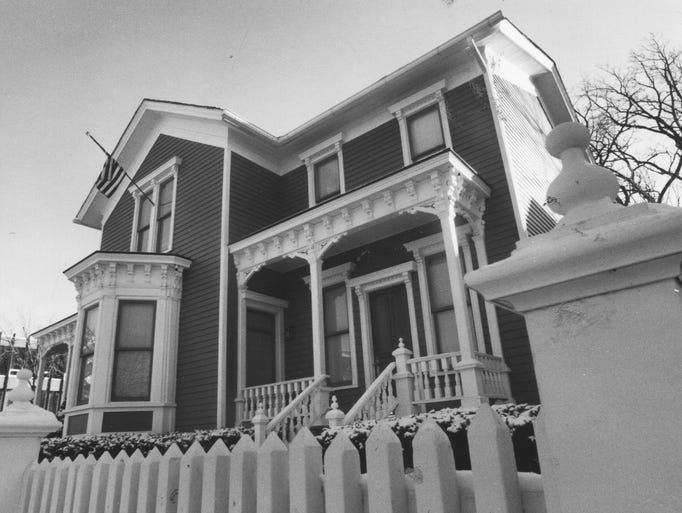 Large, traditional homes like this one are a hallmark