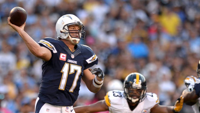 San Diego Chargers quarterback Philip Rivers.