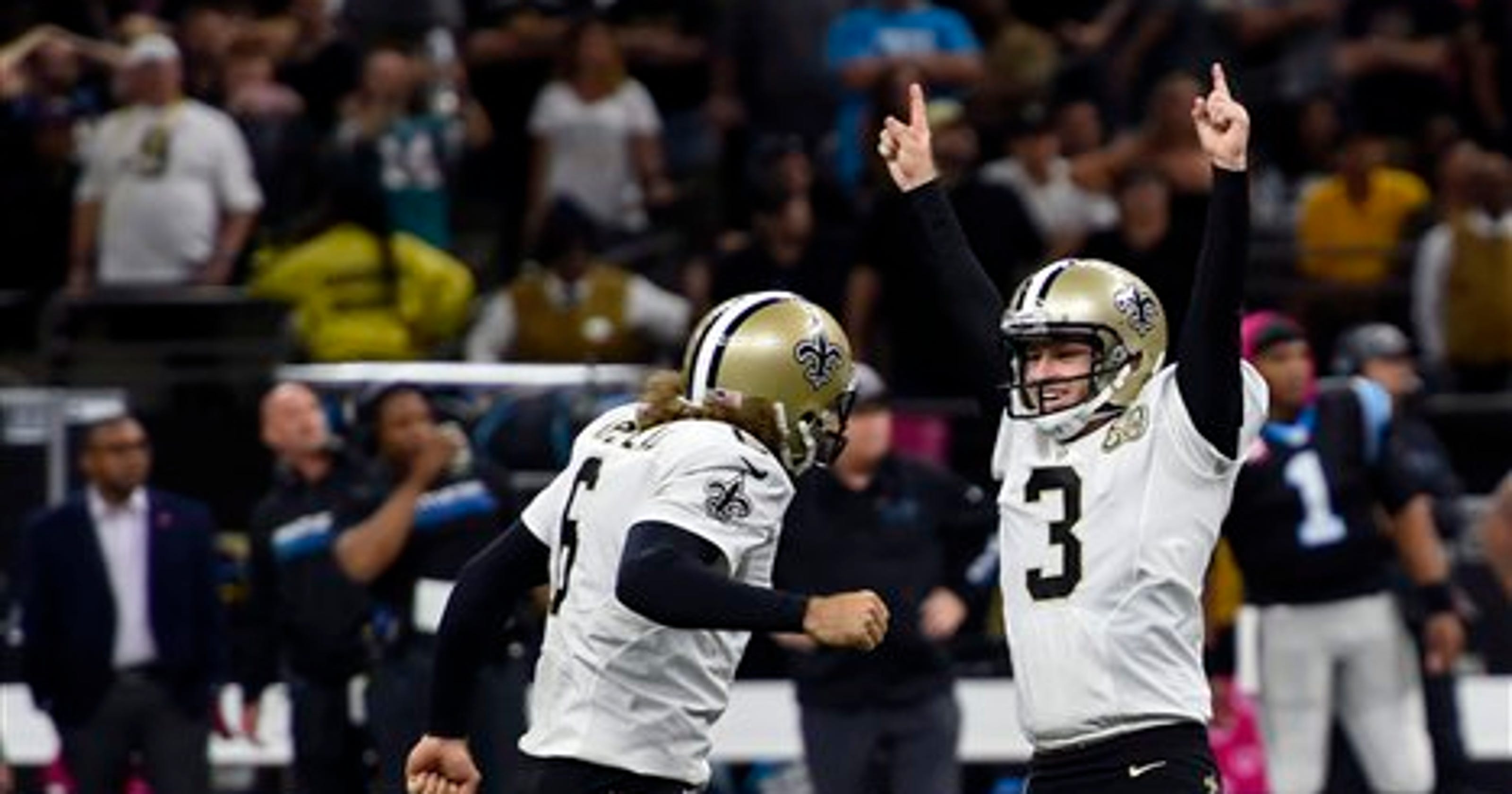 Saints make Wil Lutz highest-paid kicker in NFL history