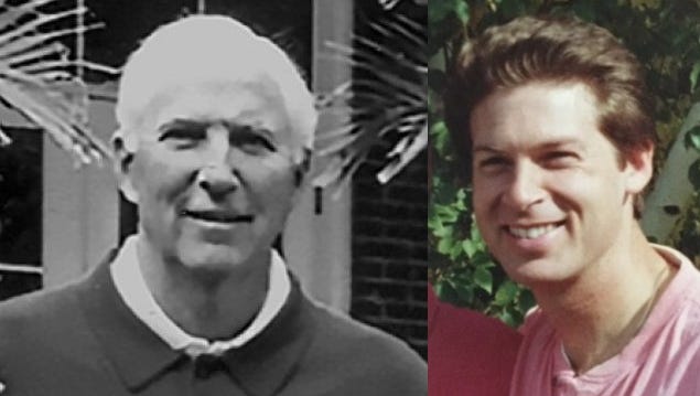 Tom Line (left) and the late Randy Kochenderfer will be inducted into the SD Tennis Hall of Fame on Sunday at McKennan Park