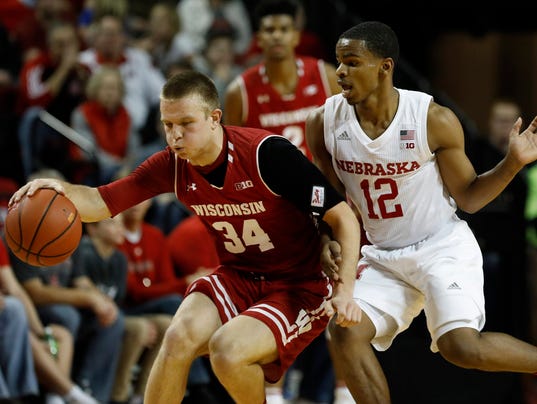 NCAA Basketball: Wisconsin at Nebraska