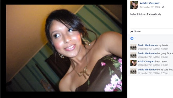Adalin Vasquez committed suicide Dec. 17, 2009.