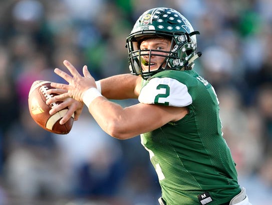 Greeneville quarterback Cade Ballard