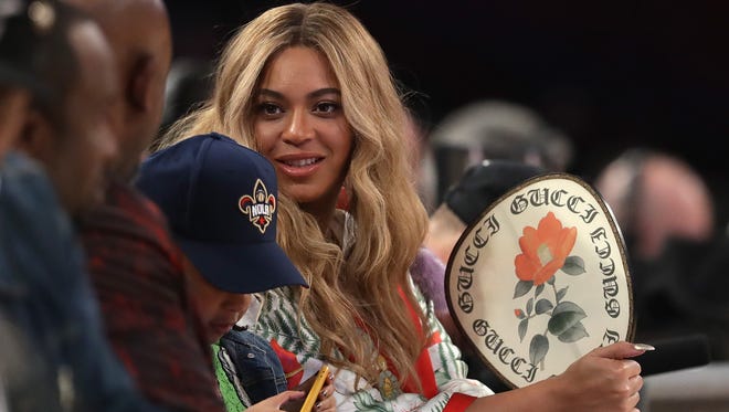 Beyonce attends the 2017 NBA All-Star Game at Smoothie King Center on February 19, 2017 in New Orleans, Louisiana.