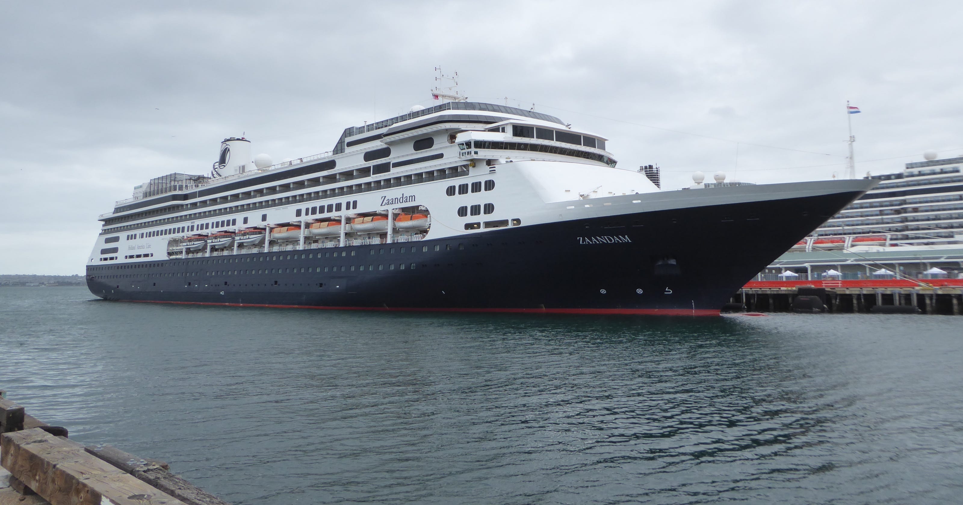 Cruise ship tours Holland America Line's Zaandam