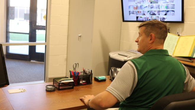 Guy Parmigian, superintendent of Benton-Carroll-Salem schools, said the security vestibule at Oak Harbor High School is the most important feature of the safety upgrades made last year.