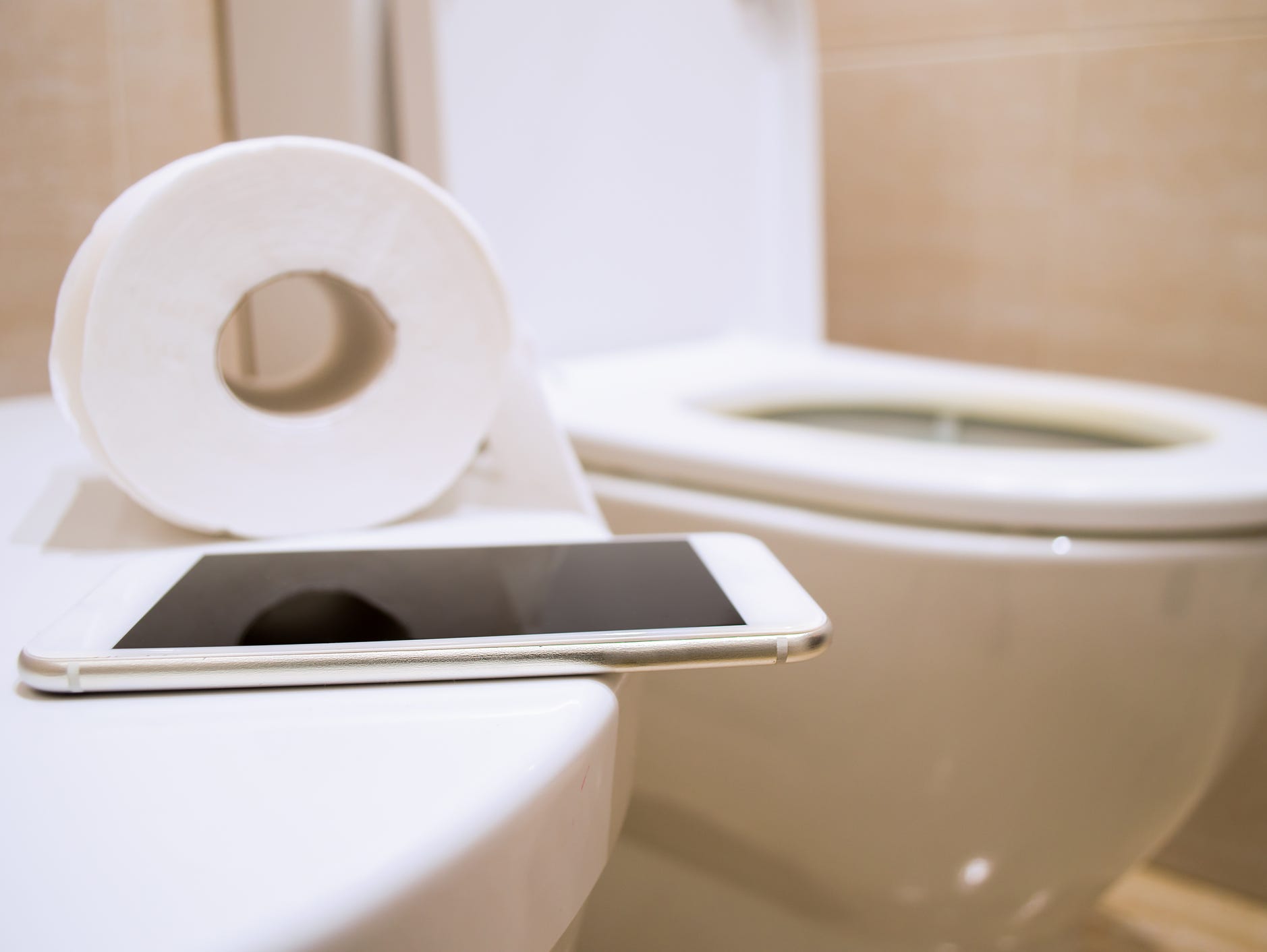 Your face is better off touching the toilet, studies show.