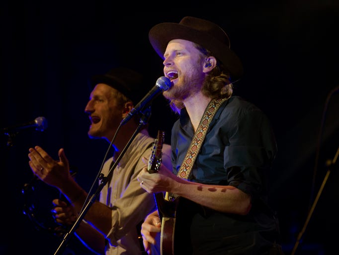 The Lumineers, an indie rock band, perform a sold out