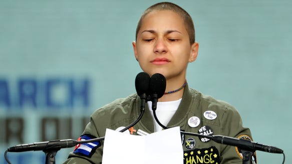 Tears roll down the face of Marjory Stoneman Douglas