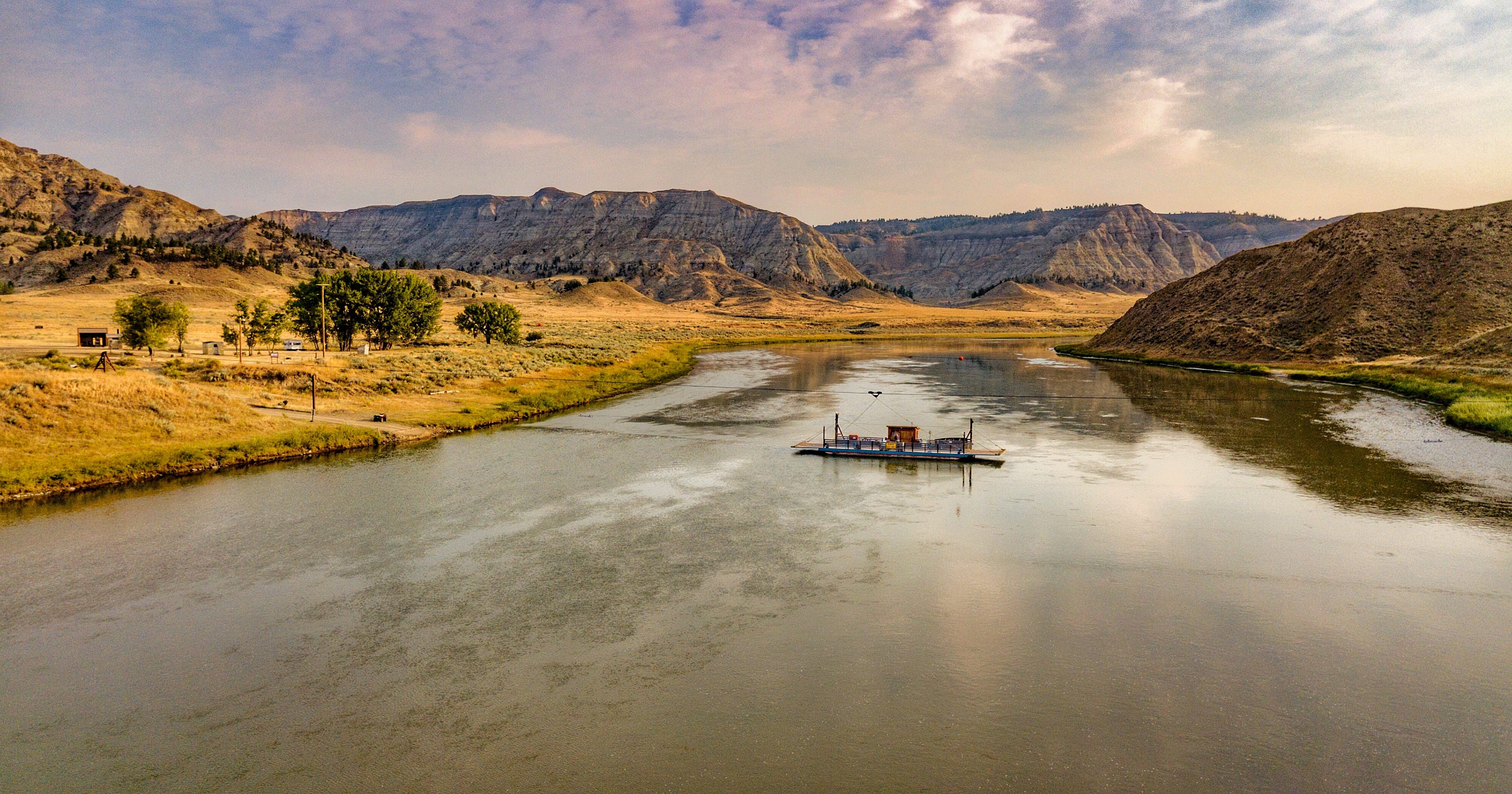 Ferry Tales Crossing The Missouri River Injects Adventure