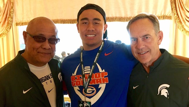Jacob Isaia Grandson Of Bob Apisa On Michigan State S 18 Radar