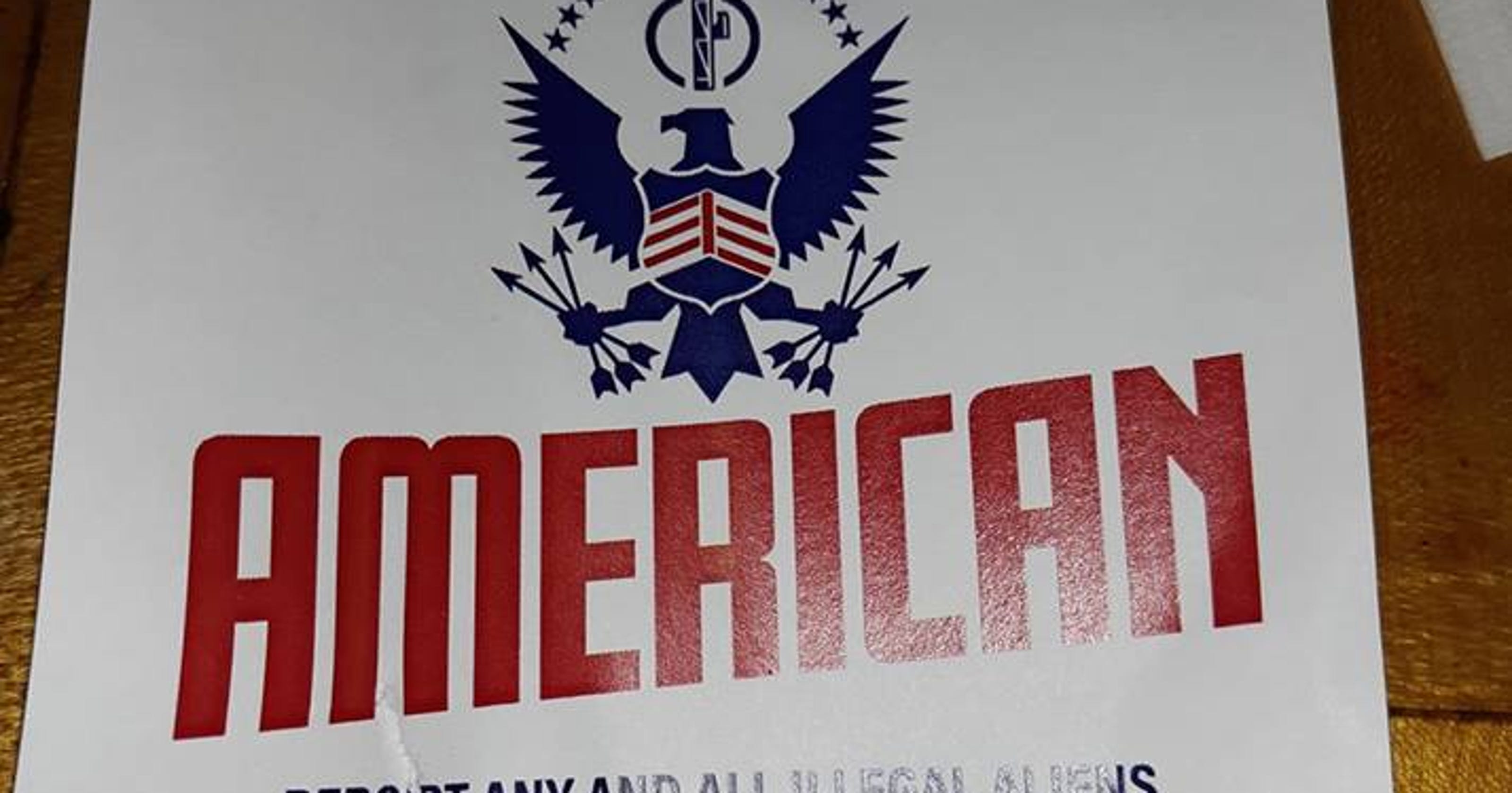 Lansing residents take down flyers from racist group Patriot Front