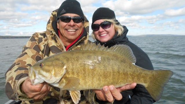 my Magnor from Monona and Ed Armijo from Gallup, NM fished with Jeff Evans in October 2014.