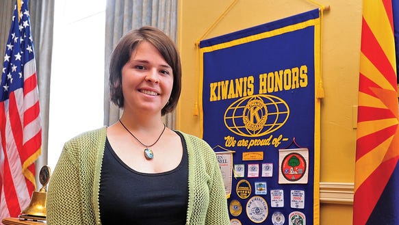 In this May 30, 2013, photo, Kayla Mueller is shown
