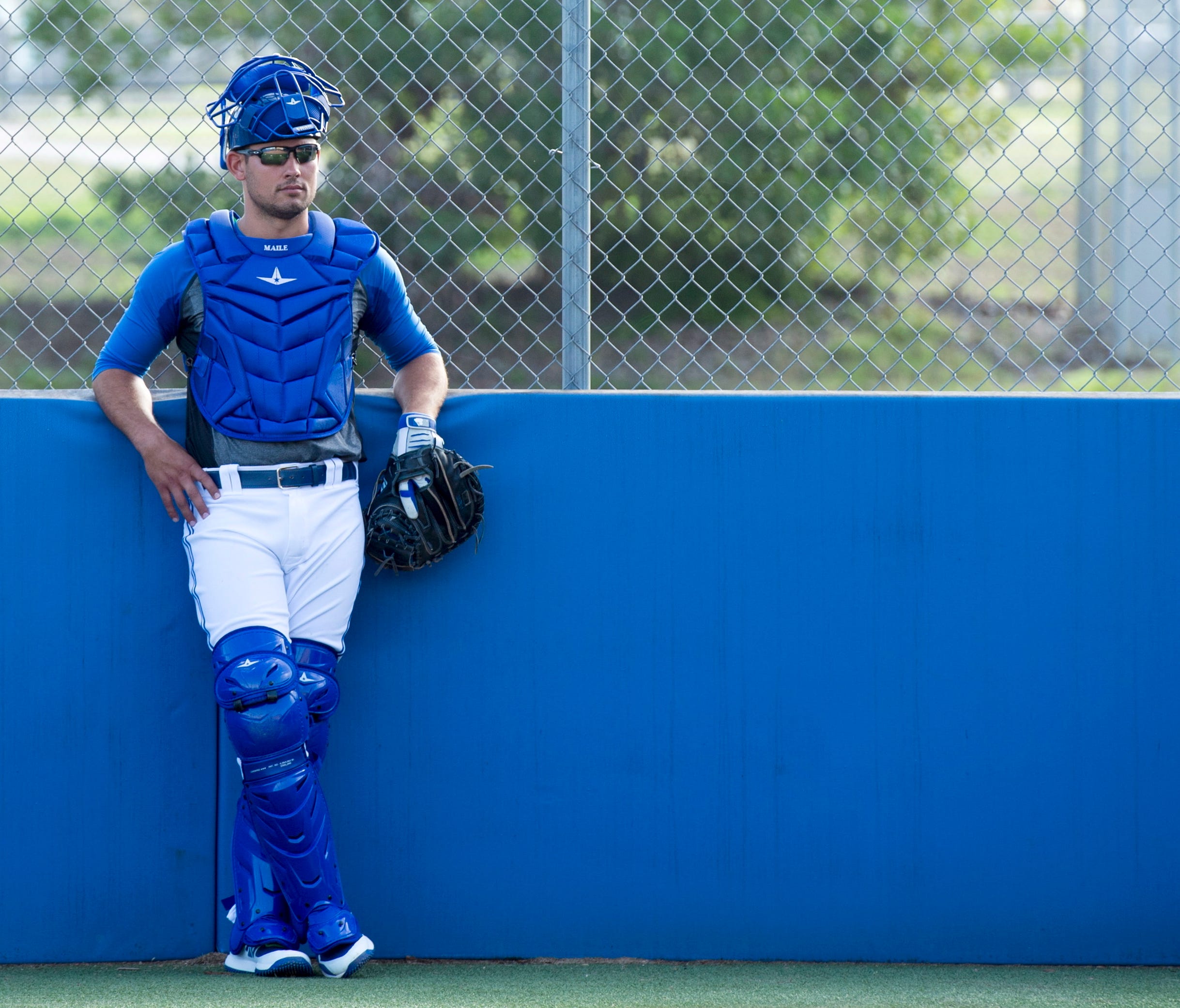 Pitchers and catchers began officially reporting on Tuesday while some, like the Blue Jays' Luke Maile, have already reported to Florida and Arizona camps.