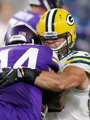 Green Bay Packers inside linebacker Blake Martinez