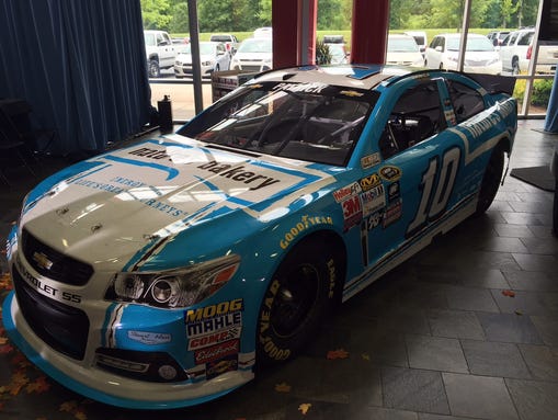 Danica Patrick's new No. 10  Nature's Bakery Chevrolet
