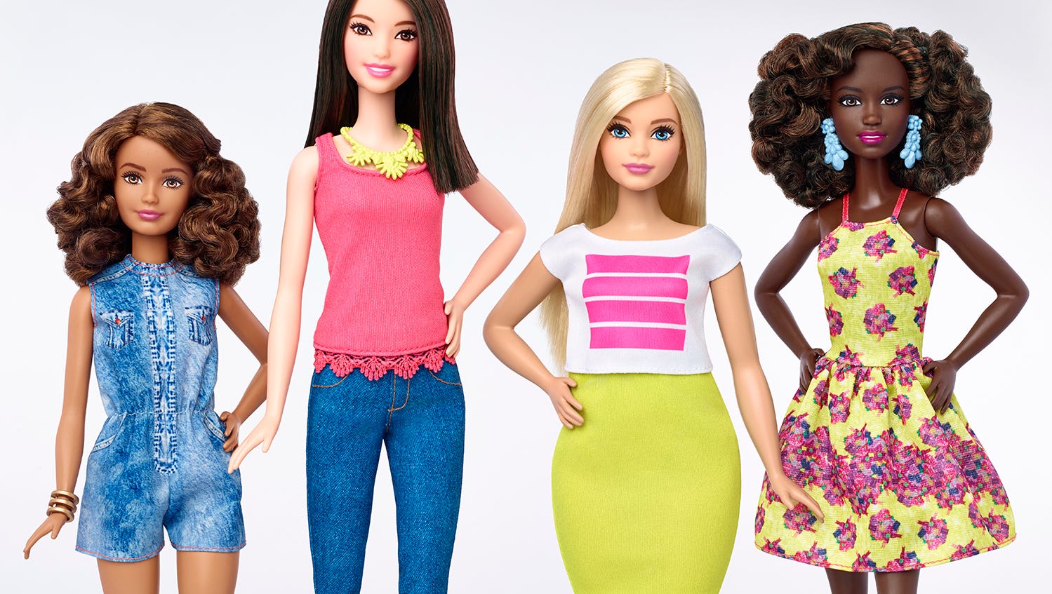 Fat Barbie? New Barbie shapes are All-American