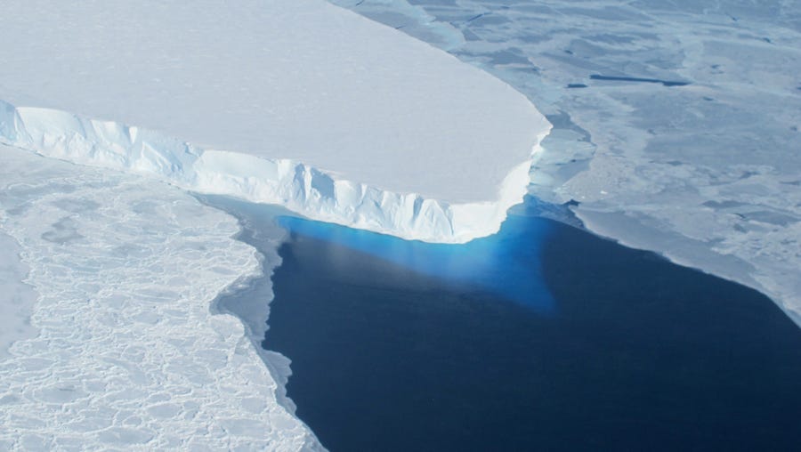 A major ice sheet in western Antarctica is melting,