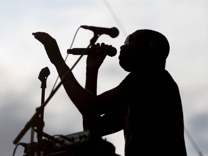 TV on the Radio performs Friday, July 31, 2015, during