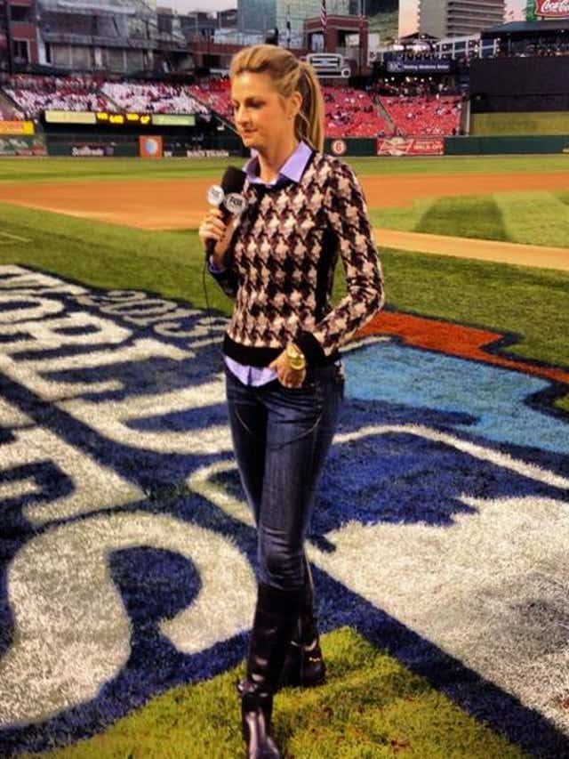 Erin Andrews Shares Fall Football Fashion Tips