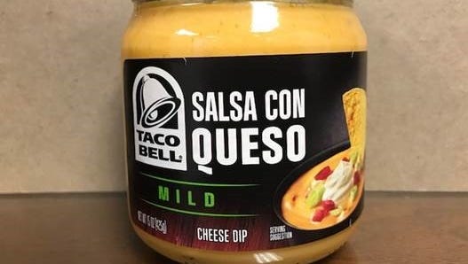 Approximately 7,000 cases of Taco Bell Salsa Con Queso Mild Cheese Dip are being voluntarily recalled