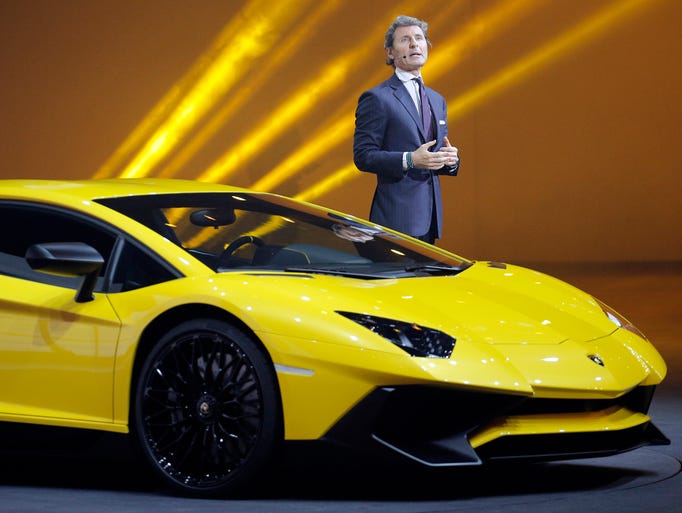 The President and CEO of Lamborghini Stephan Winkelmann