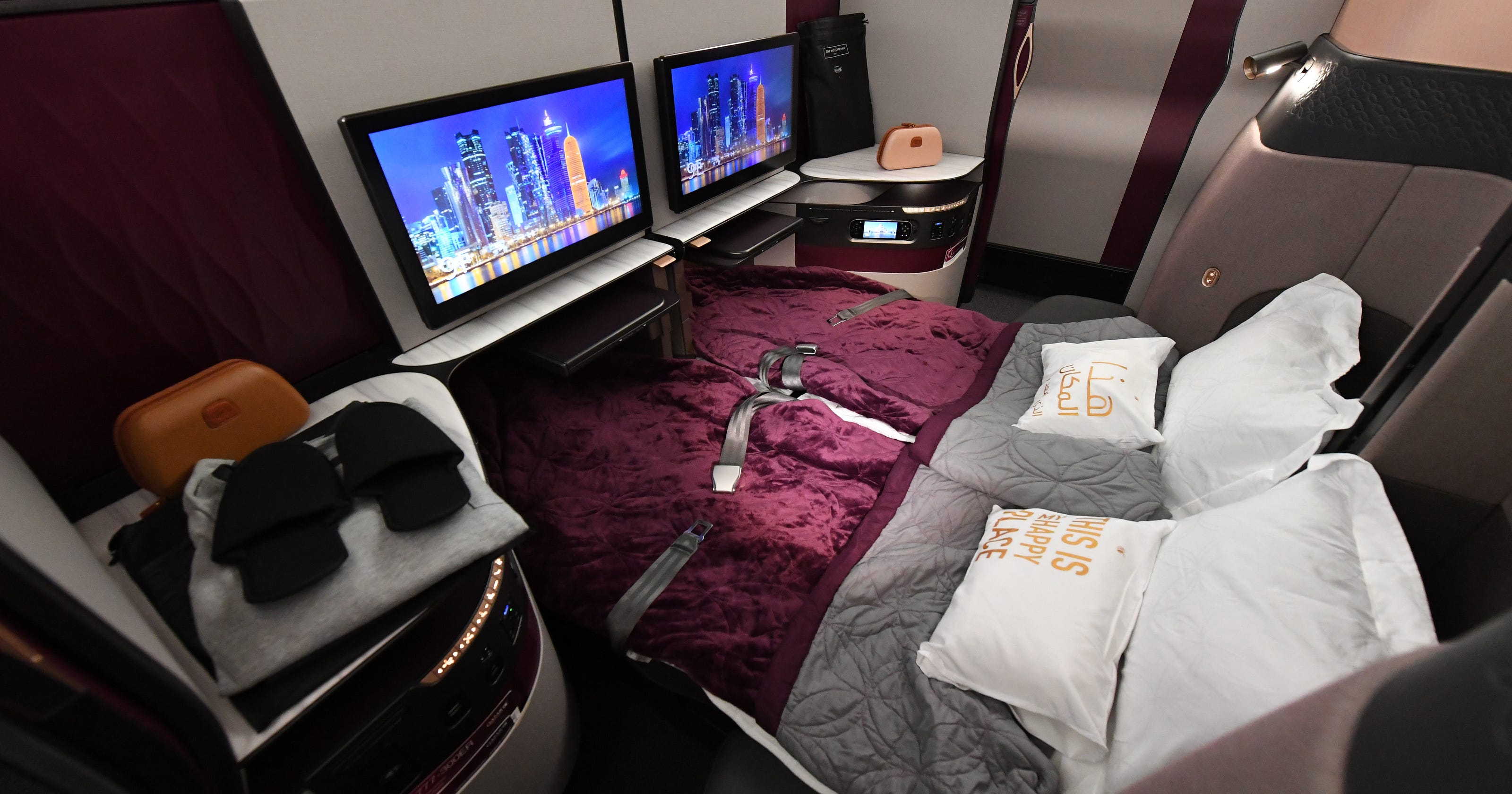 Qatar Airways shows off luxurious new #39 Qsuite #39 business class seats