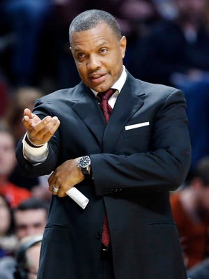 In this Saturday, Jan. 12, 2013 file photo, Phoenix Suns coach Alvin Gentry gestures during the first half of the Suns' NBA basketball game against the Chicago Bulls in Chicago.
