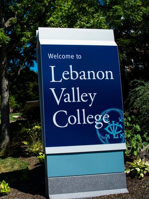 Lebanon Valley College sign pictured on August 25, 2015.