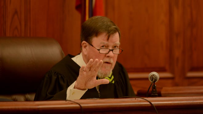 Judge C. Creed McGinley expressed annoyance with the slow process of the ongoing case when no motions were filed by the attorneys.