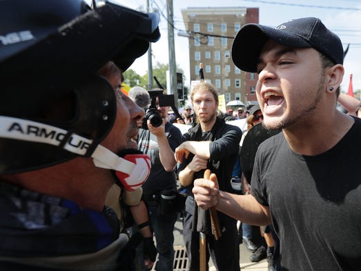 White nationalists, neo-Nazis and members of the alt-right