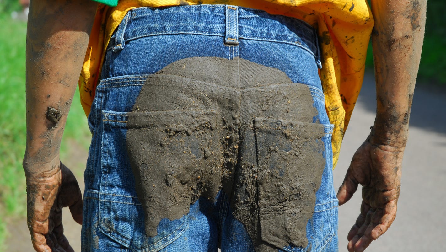 nordstrom is selling $425 jeans covered in fake mud, mike rowe nordstrom is selling $425 jeans covered in fake mud, mike rowe