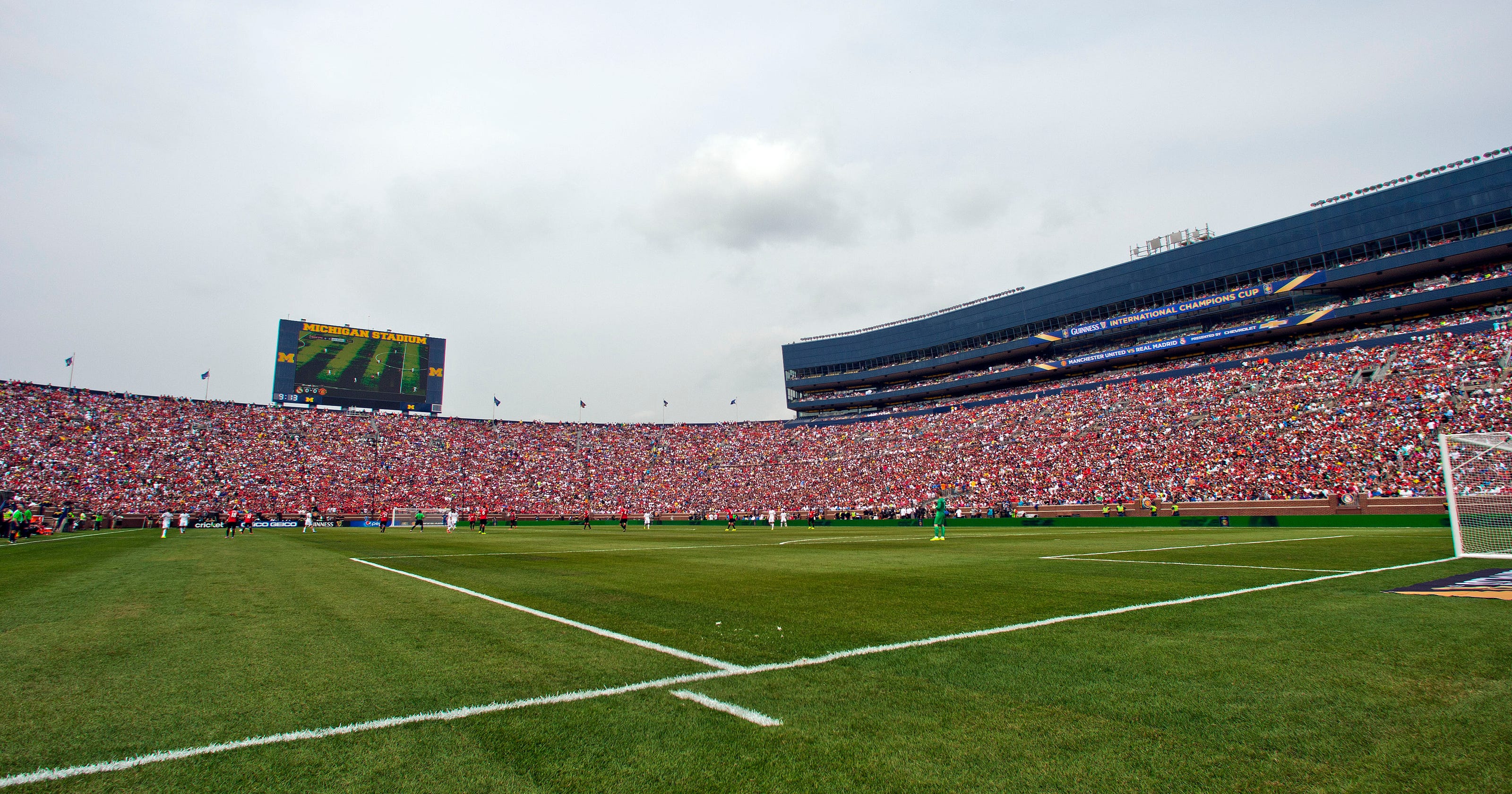Guide To Soccer At Michigan Stadium Real Madrid Vs Chelsea