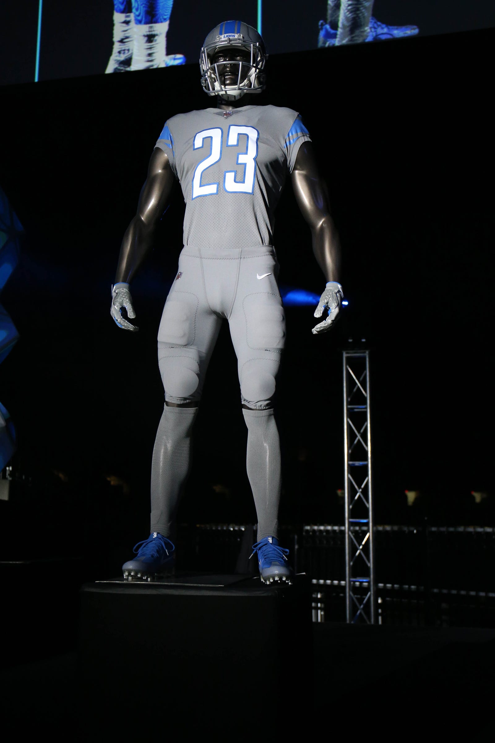 Detroit Lions Color Rush Jersey 2024 www.alhudapk