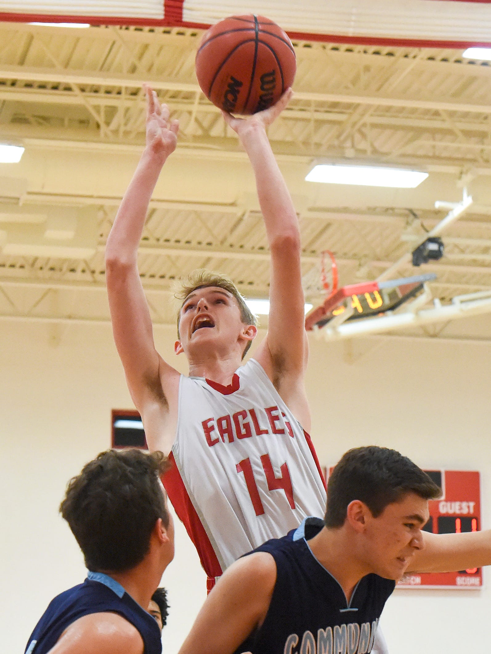 Morningside Academy Boys Basketball Team Beats Community Christian
