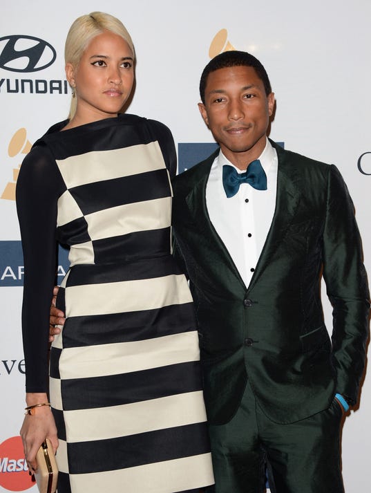 Pharrell gets married in Miami