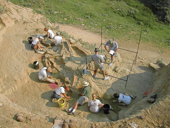 paleontology dig sites