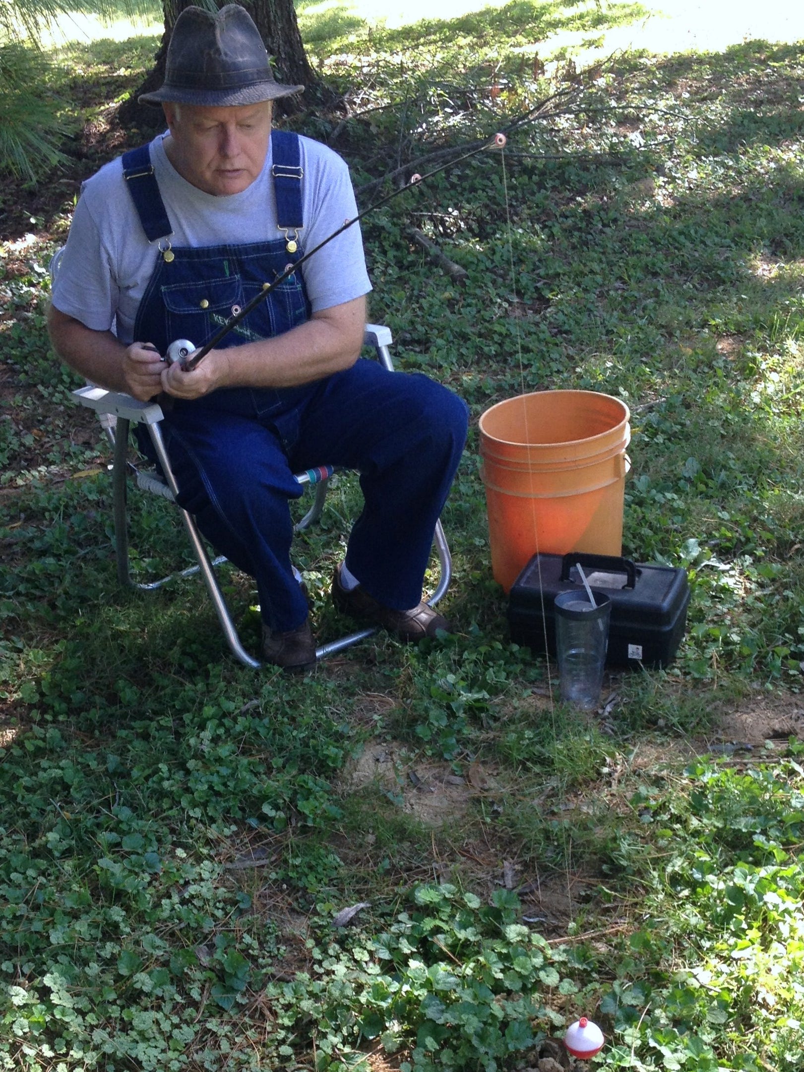 Ever Go Fishing In A Crawfish Hole?