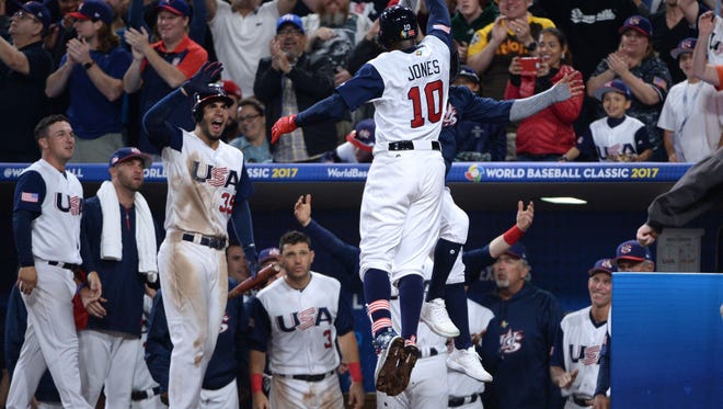 Sweet Emotion Team Usa S Getting The Hang Of Fun At World Baseball Classic