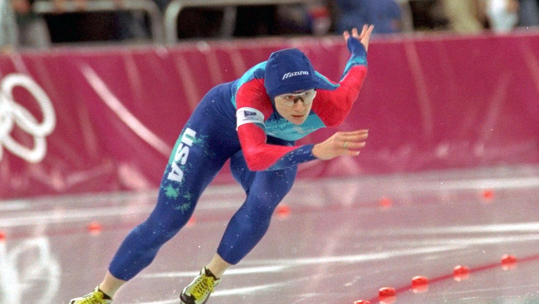 Remember when? Bonnie Blair wins third consecutive Olympic ...