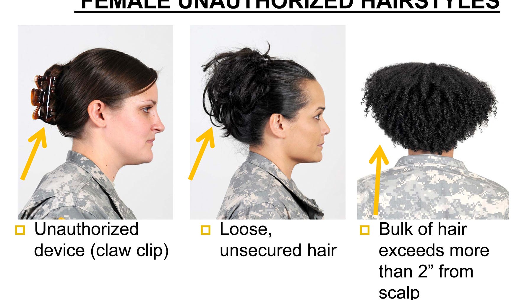 Army Female Focus Group Helped Create New Hair Rules
