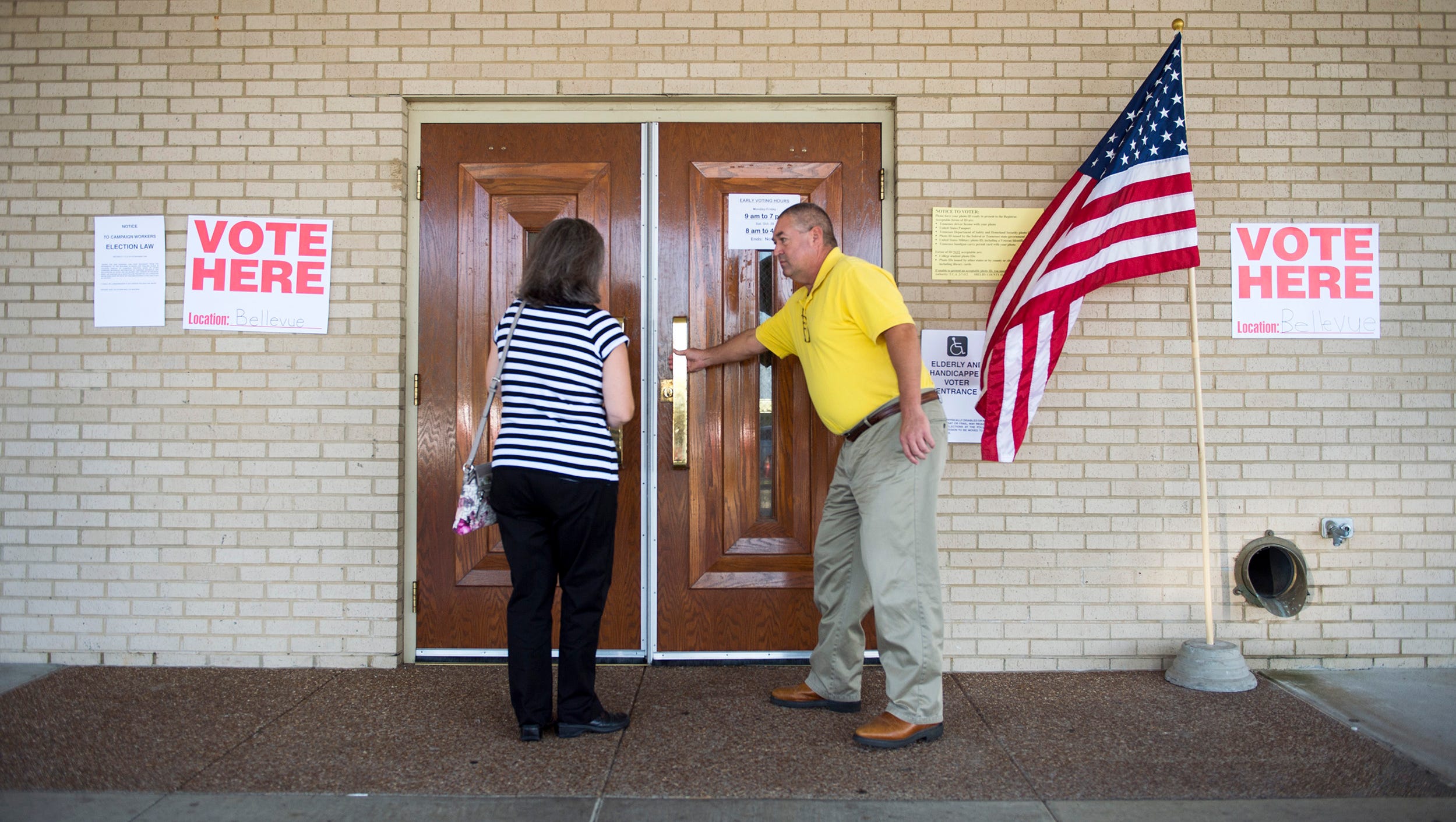 Power outage causes lull at South Nashville early voting precinct