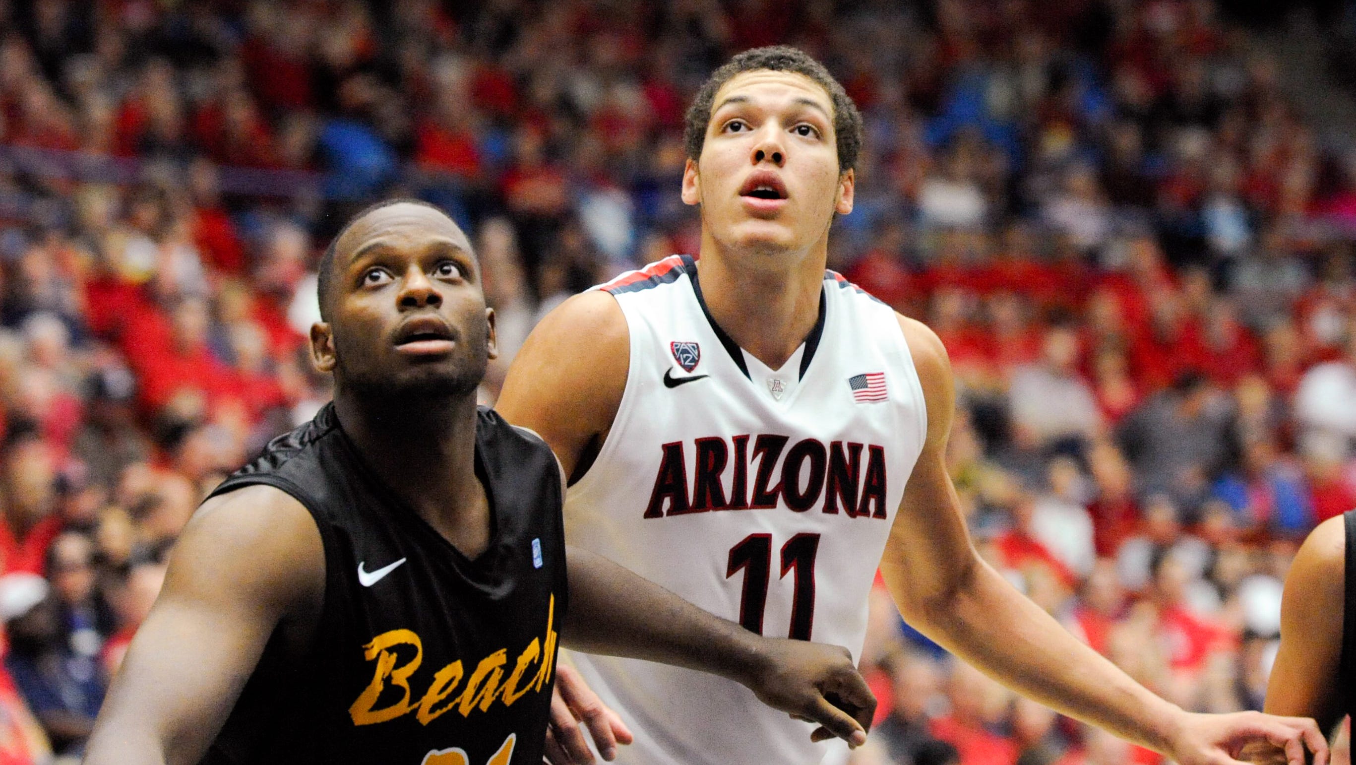 Aaron Gordon No 5 Arizona Roll Over Long Beach State