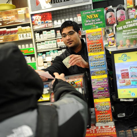 Bautista Ojeda, of Paterson, buys a Mega Millions...