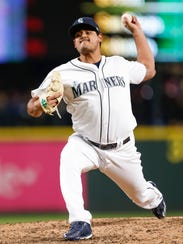 James Pazos is a key reliever for the Mariners.