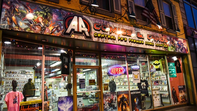 AA Comics and Cards held its grand opening on Nov. 19. The store is located in the former Marty's Music building at 610 Cumberland St.