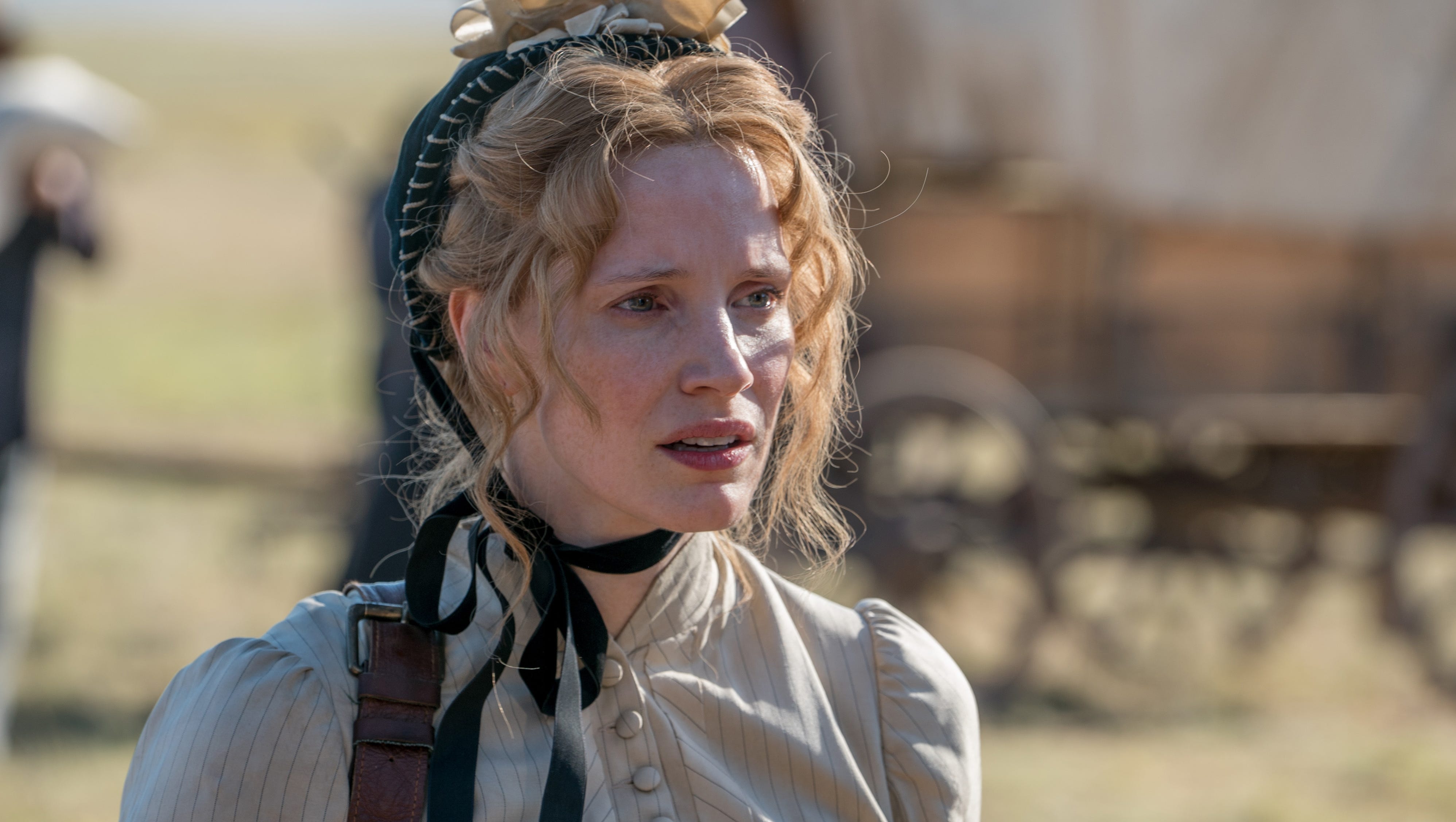 Exclusive Clip Jessica Chastain Meets Sitting Bull In Woman