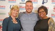 Alison Young, Pat McAfee and Leisa Richardson on the